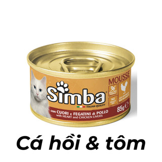 [100g] Pate cho mèo Simba nhập khẩu từ Ý