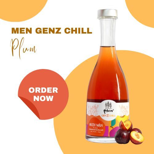 [MỚI] Rượu Hoa Quả Men GenZ Chill Mận Chính Hãng 15% Chai 375ml