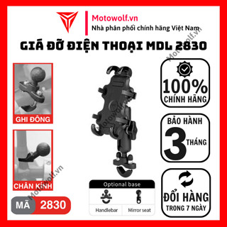 Giá Đỡ Điện Thoại Chống Trượt Motowolf MDL 2830 Mới Nhất - Motowolf Việt Nam Chính Hãng
