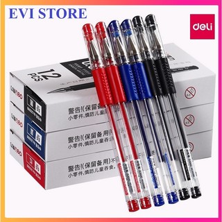 Bút gel nước deli 6600 / 33399 ngòi 0.5mm / bút s6600 có ruột g34 / g35 thay thế - deli 6600s