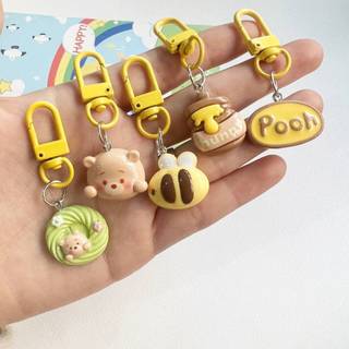 Móc khóa mini BeeCrazee xinh xắn màu vàng dễ sử dụng