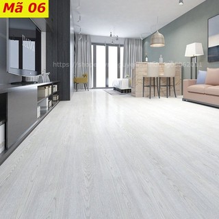 Hỏa Tốc) Miếng Ván Sàn Nhựa Giả Vân Gỗ Sẵn Keo Bóc Dán Lót Sàn, Nhiều Màu, Giá Tại Kho mã 06
