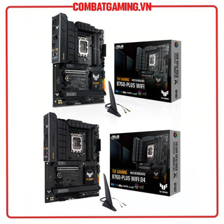 Bo mạch chủ asus tuf gaming b760-plus wifi ddr4 ddr5 hàng chính hãng