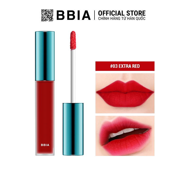 Son Kem Lì Bbia Last Velvet Lip Tint Version 1 (5 màu) 5g Bbia Official Store