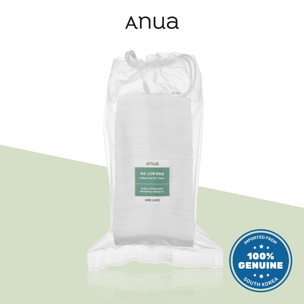 Bông dùng toner ANUA COTTON PAD FOR TONER 60 miếng