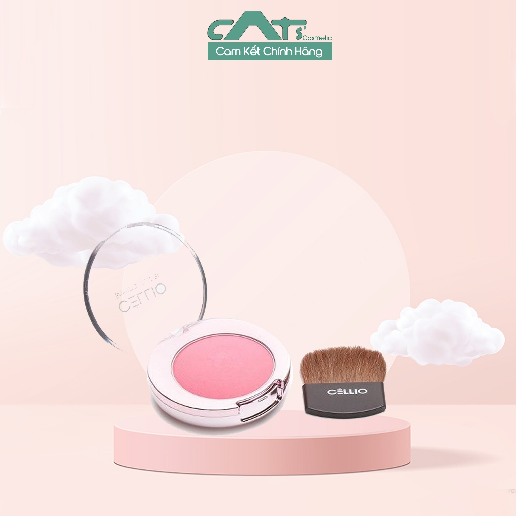 Phấn Má Hồng CELLIO Shining Blusher