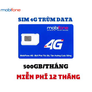 Sẵn 12 tháng- sim 4g 500gb/tháng sẵn 12 tháng gói cước mdt150