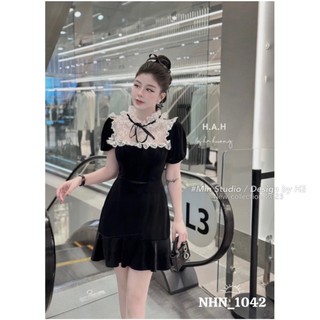 Váy nhung ren cao cấp có quần trong