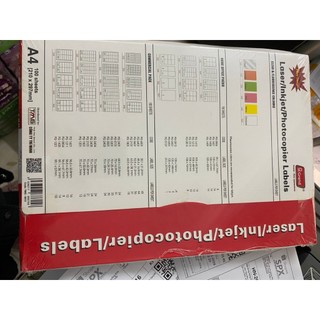 100 tờ Decan nhãn dán khổ A4