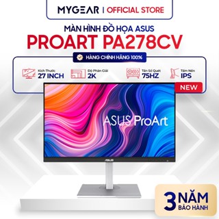 Màn hình đồ hoạ Asus ProArt PA278CV 27" 2K IPS 75Hz (HDMI, DP, Type-C) - Bảo hành 36 tháng