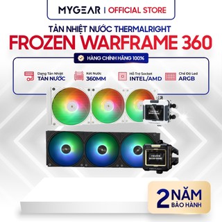 Tản nhiệt nước CPU Thermalright Frozen Warframe 360 Black/White ARGB - Bảo hành chính hãng 24 tháng