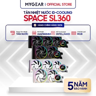 Tản nhiệt nước id-cooling space sl360 argb black/white - bảo hành chính hãng 60 tháng