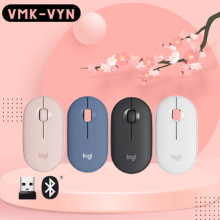 Chuột không dây logi m350 kết nối bluetooth usb sử dụng cho macos window nhỏ gọn - vmk-vyn