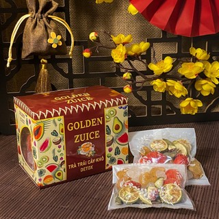 Trà Trái Cây Detox GoldenZuice, Hoa Quả Sấy Khô