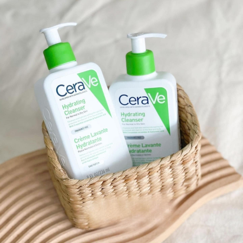 Sữa Rửa Mặt CeraVe Foaming Cleanser - 473ml Xanh lá