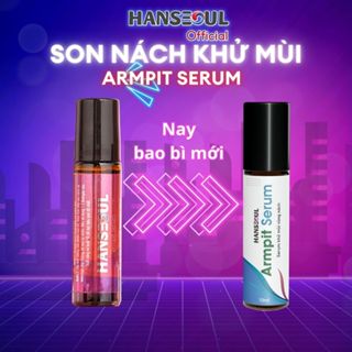 Son lăn nách Armpit Hanseoul cao cấp khử mùi hiệu quả 72h không át mùi nước hoa nhỏ gọn tiện lợi 10ml