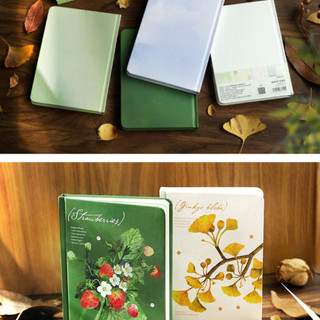Sổ bìa cứng hoa cỏ