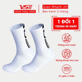 Tất nam nữ cổ cao thể thao VS chính hãng, vớ cầu lông chống trơn trượt, mềm mại thoáng khí thấm hút mồ hôi