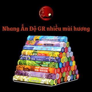   OmAhHung  Nhang Ấn Độ GR thảo dược thiên nhiên Ấn Độ nhiều mùi hương cao cấp ống hương 20 cây mùi hương siêu lan tỏa 