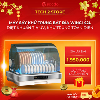 Máy sấy bát và diệt khuẩn tia UV bát đĩa Galuz dung tích 42L BJG-68 - Hàng chính hãng, Bảo hành 18 tháng