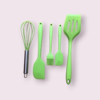 Bộ 5 Dụng Cụ Làm Bánh Silicon Cao Cấp