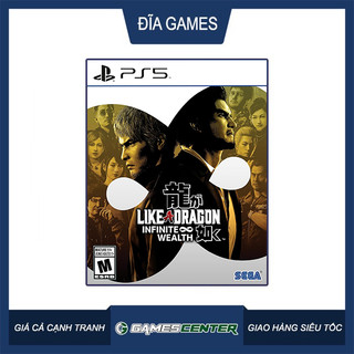 Đĩa game PS5 Like a Dragon Infinite Wealth