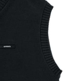 Áo Gile Oversized Levents Classic Knit Chất Len Dệt Unisex