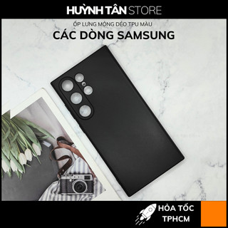 ốp lưng samsung s24 ultra s24 plus note 20 ultra s23 s22 ultra s22 plus s21 plus 5g TPU màu dẻo siêu mỏng bảo vệ camera