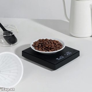 Cân điện tử Timemore Basic 2 bản nâng cấp 2024, bản nhập khẩu chính hãng