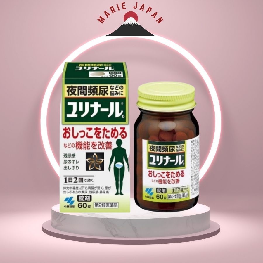 Viên uống giảm tiểu đêm, tiểu rắt Kobayashi 120 viên chính hãng Nhật Bản