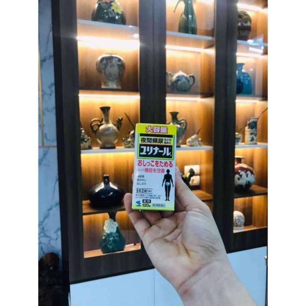 Viên uống giảm tiểu đêm, tiểu rắt Kobayashi 120 viên chính hãng Nhật Bản