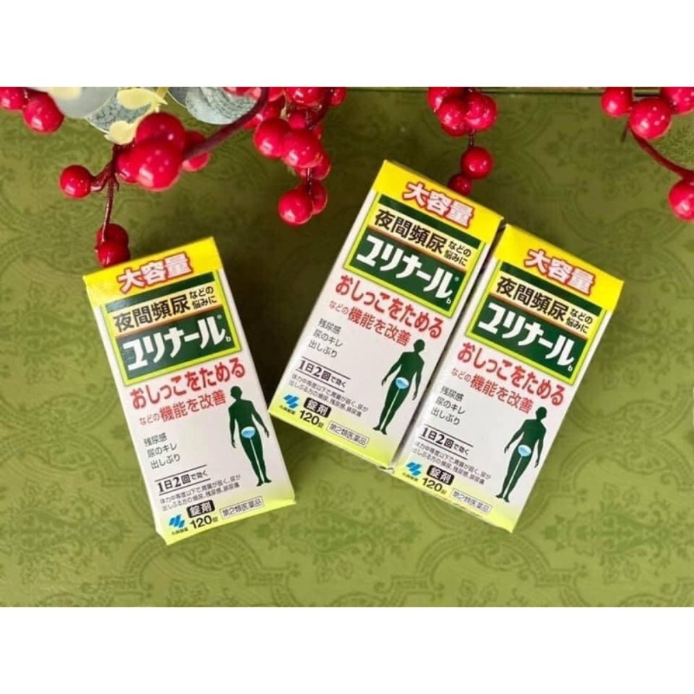 Viên uống giảm tiểu đêm, tiểu rắt Kobayashi 120 viên chính hãng Nhật Bản