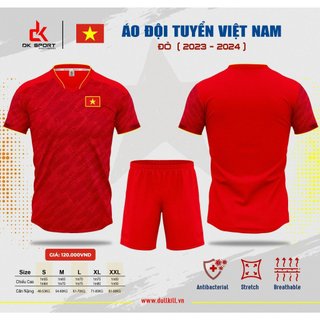 Bộ Đồ Đá Banh Đội Tuyển VIỆT NAM MÀU đỏ