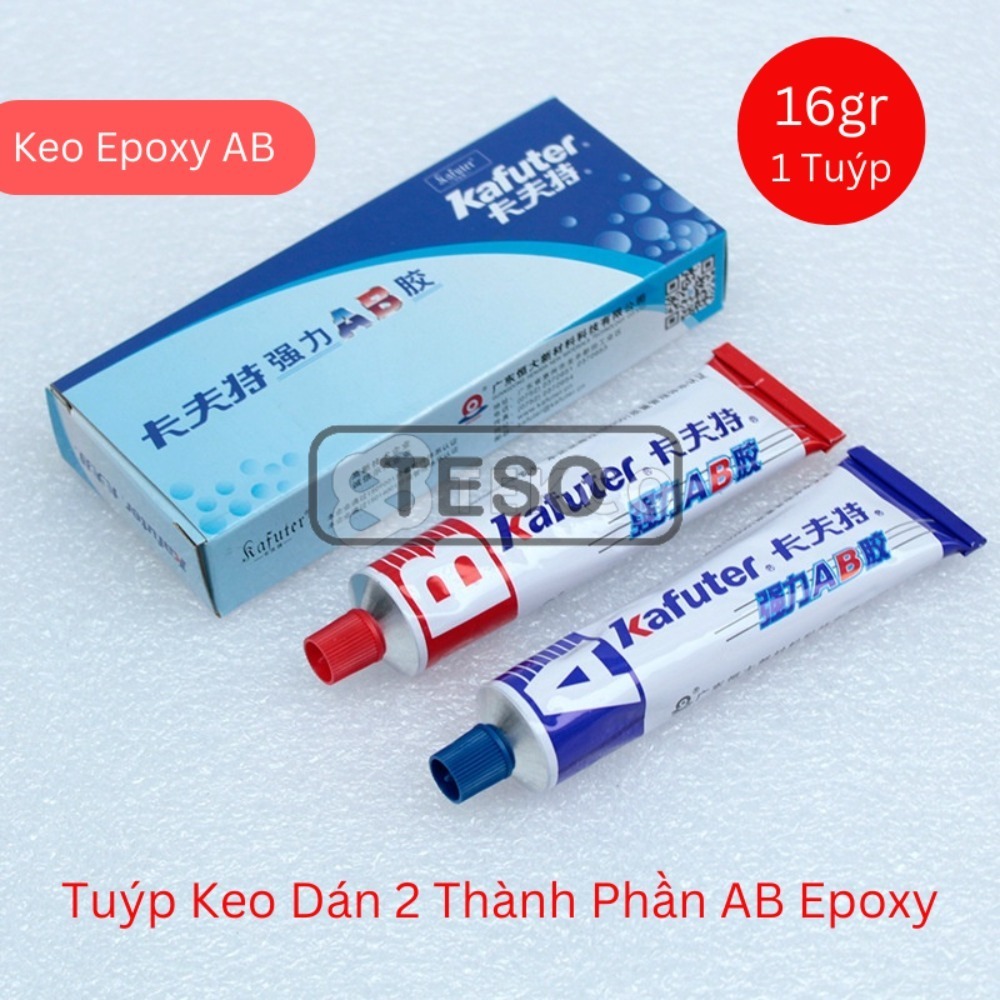 Tuýp Keo Dán 2 Thành Phần AB Epoxy 16gr - TESOVN