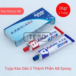 Tuýp keo dán 2 thành phần ab epoxy 16gr - tesovn