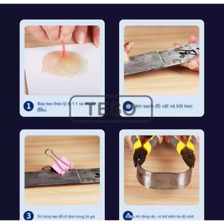 Tuýp Keo Dán 2 Thành Phần AB Epoxy 16gr - TESOVN