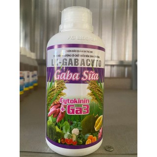 Kích Thích Sinh Trưởng GABA SỮA chứa Ga3, Cytokinin và trung vi lượng giúp cây tăng trưởng cân đối APN