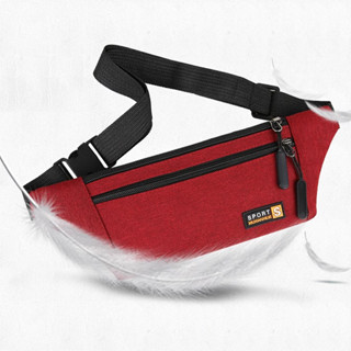 Túi Đeo Bụng Thể Thao Nam Nữ Đeo Hông Đeo Chéo Vải Canvas Thời Trang Túi Bao Tử Nhỏ Gọn Tiện Dụng