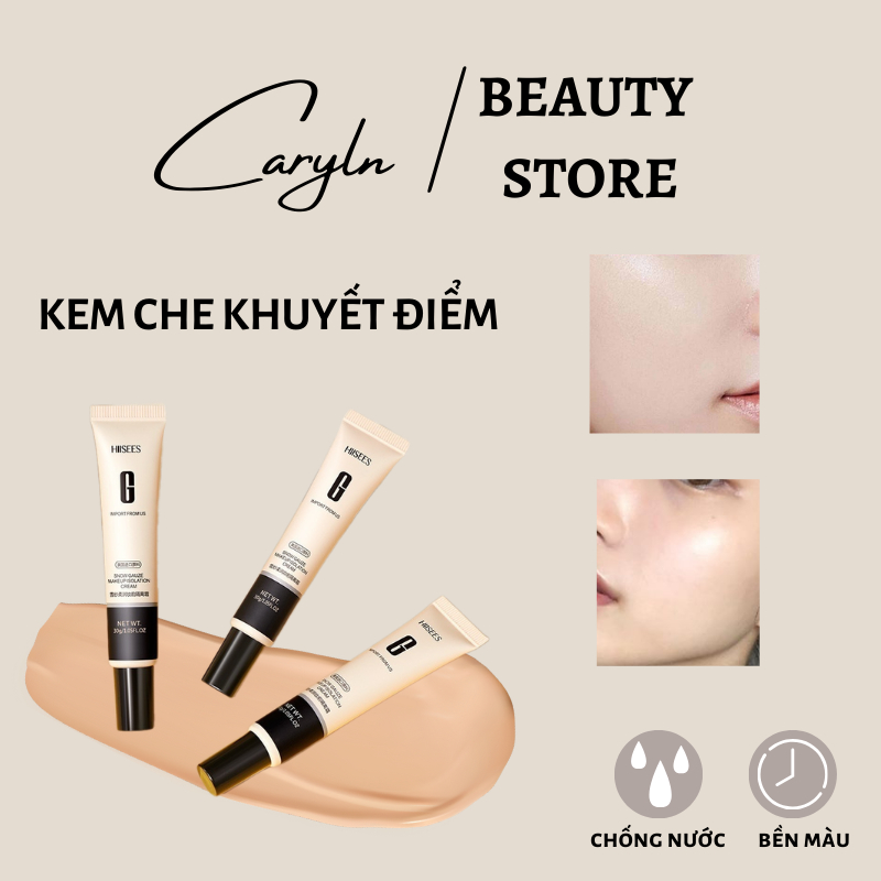 Kem Lót Che Khuyết Điểm - Kem Lót Trang Điểm Chống Mồ Hôi / Chống Nước - CARYLN.STORE -