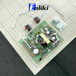 Mạch Sạc Acquy 12V 24V 10A (Kèm Màn Hình LCD Hiển Thị Dòng+ Áp Sạc)