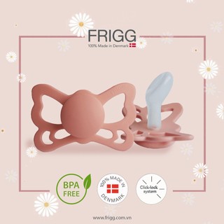 <Tặng hộp đựng>Ti giả ti ngậm FRIGG Butterfly Đan Mạch