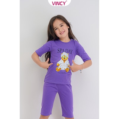 Bộ Đồ Thun Lửng Cho Bé Vincy KTL017W11