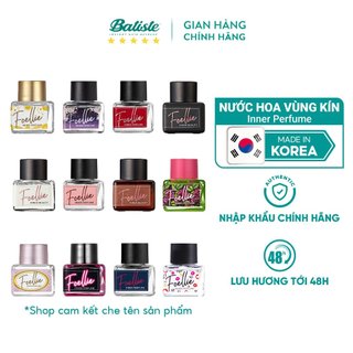Nước hoa vùng kín cao cấp Hàn Quốc Foellie nhiều mùi hương sang trọng, quyến rũ lưu hương lâu