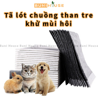 Tã lót chuồng cho thú cưng - tấm lót chuồng than tre cacbon - tã lót chuồng thú cưng tã lót cho chó mèo Thỏ Bọ BuniHouse