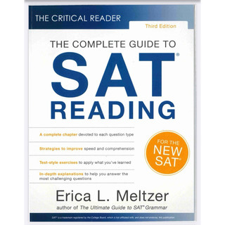 The complete guide to SAT reading bản photo gáy xoắn không màu