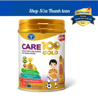 Sữa bột nutricare care 100 gold cho trẻ thấp còi 900g.