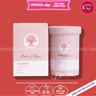 Kem Hấp Xả Ủ Tóc Biotin Collagen Voudioty Phục Hồi Tái Sinh Tóc Giúp Tóc Siêu Mềm Mượt 500ml | Wings Shop