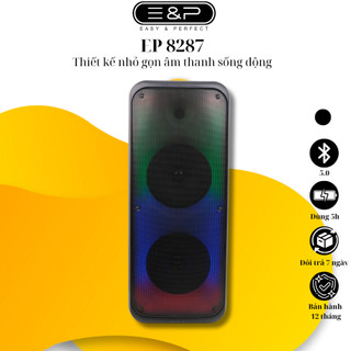 Loa Bluetooth EP 8287 EASY AND PERFECT chính hãng thiết bền bỉ sang trọng âm thanh mạnh mẽ sống động trải nghiệm mượt mà
