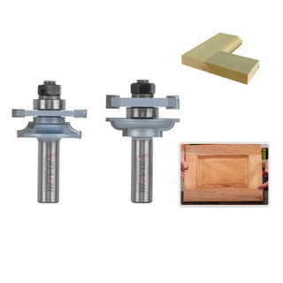 Bộ mũi phay ghép ván tideway - mũi soi ghép mộng cửa tủ bếp cốt 12.7mm