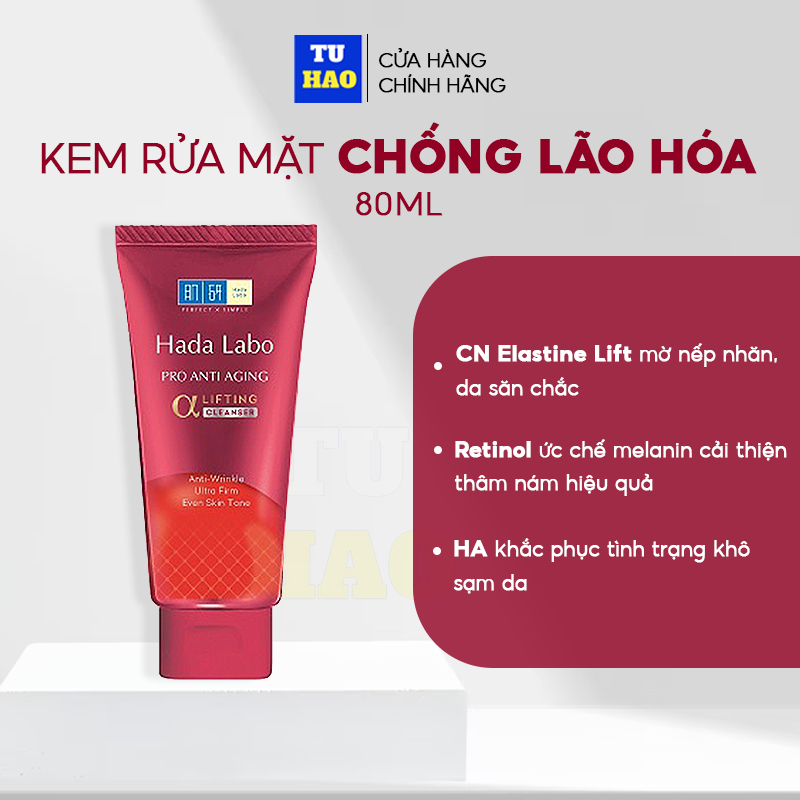 Sữa rửa mặt Hada Labo dưỡng ẩm, dưỡng trắng  80g - Từ Hảo | BigBuy360 - bigbuy360.vn